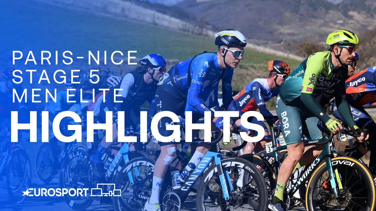 Sprinters BATTLE IT OUT once again 🥊 ParisNice 2024 Stage 5