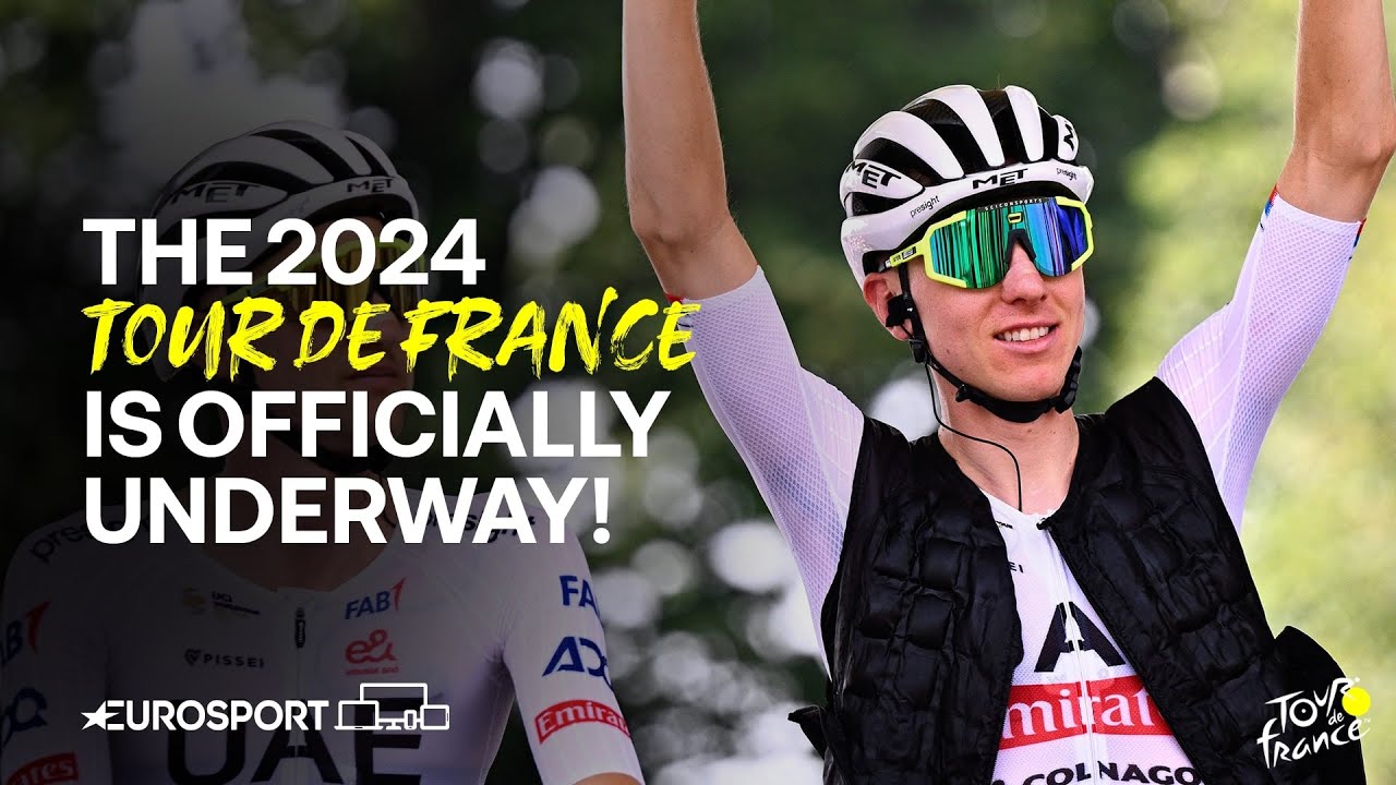 LE GRAND DEPART IN ITALY The 2024 Tour de France is underway! 🇫🇷